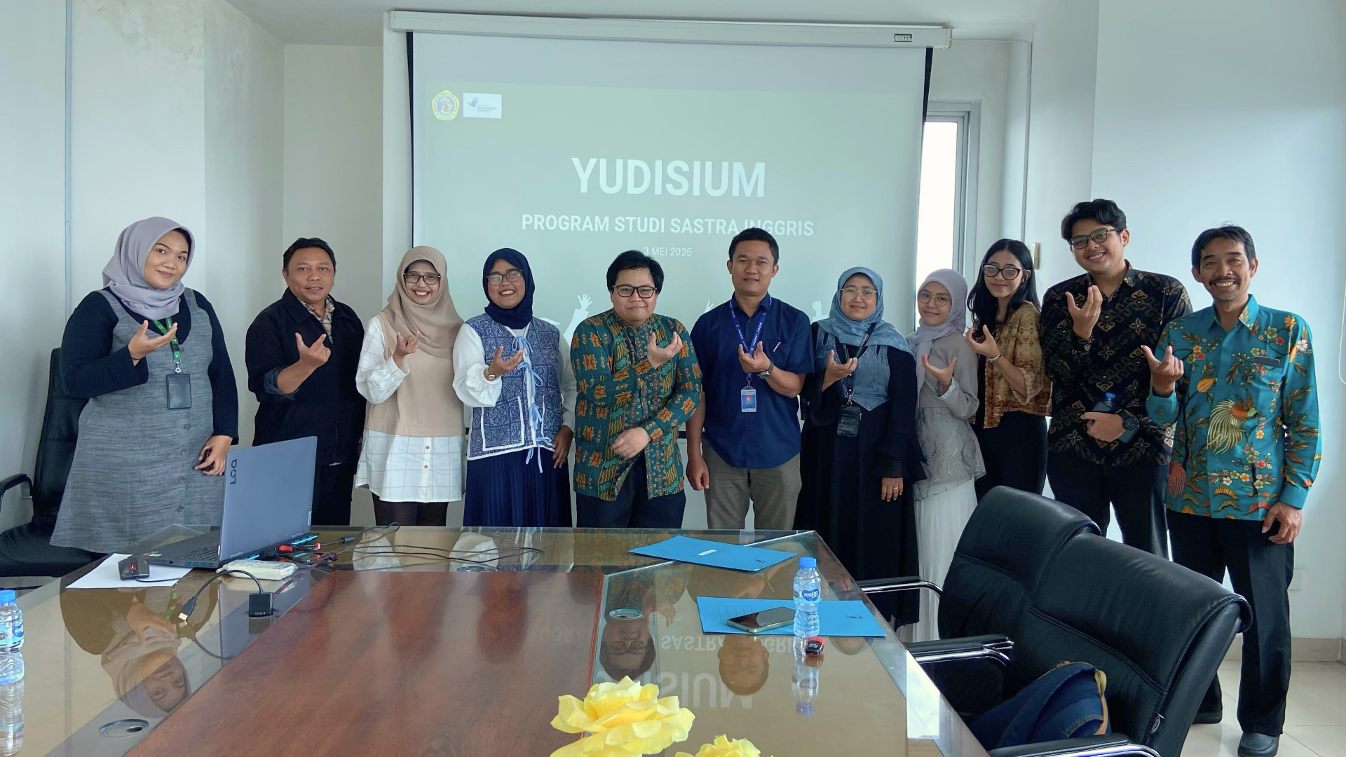Yudisium of Even Batch of English Literature Universitas Komputer Indonesia