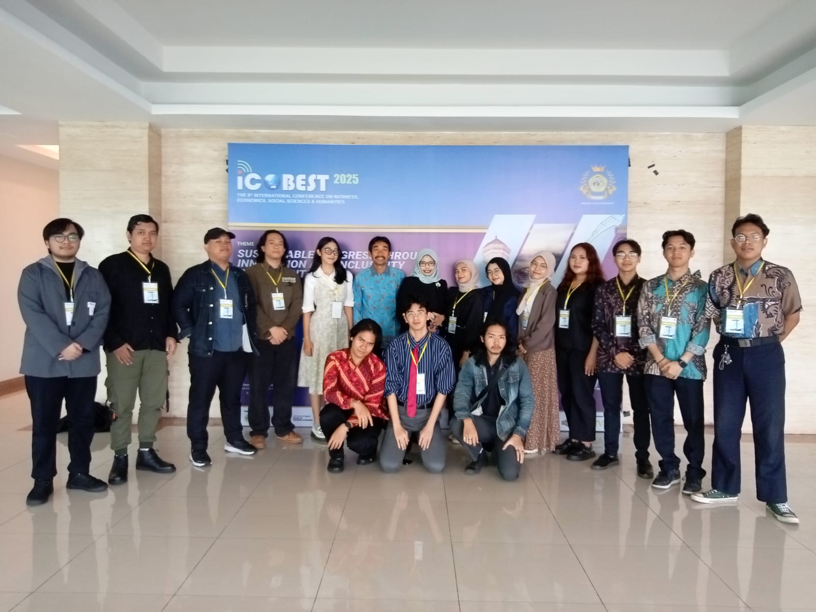 27 UNIKOM English Literature Students Participate in ICOBEST 2025: Elevating Academic Atmosphere Through an International Forum