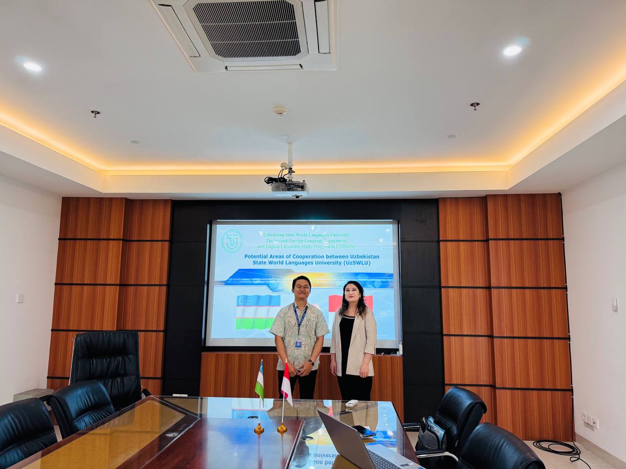 Exploration of Cooperation between UzSWLU and UNIKOM English Literature Study Programme